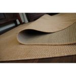 Covor țesut din sisal floorlux 20079 mais / coffee 60x110 cm