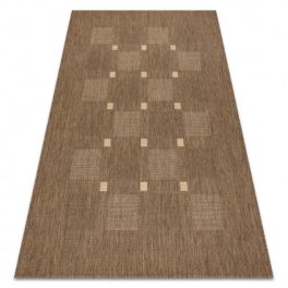   Covor țesut din sisal floorlux 20079 coffee / mais 60x110 cm