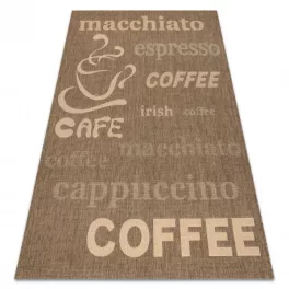   Covor țesut din sisal floorlux 20221 coffe / mais 160x230 cm