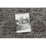 Covor țesut din sisal floorlux 20211 argint  / negru 120x170 cm