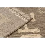 Covor țesut din sisal floorlux 20221 coffe / mais 240x330 cm
