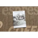 Tesut sizal floorlux covor 20221 coffe / mais 200x290 cm