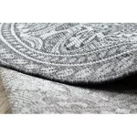 Țesut Sizal covor LOFT 21193 cerc boho fildeș/argint/gri  160 cm