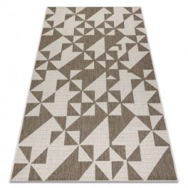   Covor țesut din sisal floorlux 20489 taupe Triunghi, 60x110 cm