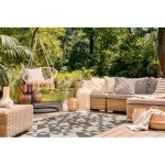 Covor țesut din sisal floorlux 20489 taupe Triunghi, 60x110 cm