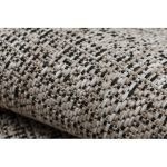 Covor floorlux țesut sisal 20389 argintiu / negru MIX 60x110 cm