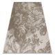 Covor țesut din sisal floorlux 20491 Flori, Șampanie / gri închis  240x330 cm