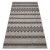 Tesut sizal floorlux covor 20510 argint / negru 60x110 cm