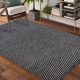 Dy diamond 01 negru-alb 200 x 290 cm covor