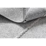 covor SEVILLA Z791C mozaik Gri  franjuri albe Berber shaggy 120x170 cm