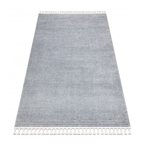 covor SEVILLA PC00B dungi Gri franjuri  Berber shaggy 120x170 cm