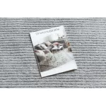 covor SEVILLA PC00B dungi Gri franjuri  Berber shaggy 120x170 cm