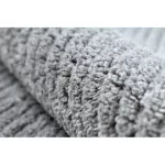 covor SEVILLA PC00B dungi Gri franjuri  Berber shaggy 120x170 cm