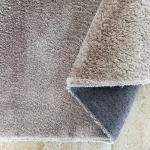 Covor Shaggy antiderapant ENZO Latte 80 x 300 cm