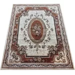  Dy. Exclusive 04 N - covor rozetă maro 160 x 220 cm