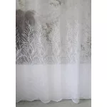  TRD. Perdea gata confecționată model Copacul Vieții Alb 300x250cm