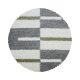  Da. GALA 2505 Covor shaggy verde 200 x 200 cm - rotund
