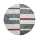  Da. GALA 2505 Covor shaggy teracota 200 x 200 cm - rotund