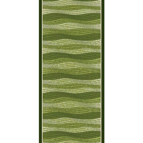  Saltea de alergare Ber. GEL RUNNER 1015 verde, lățime 57 cm, în metri