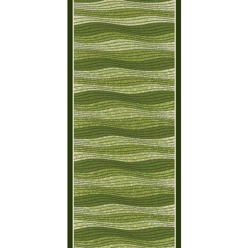  Saltea de alergare Ber. GEL RUNNER 1015 verde, lățime 120 cm, în metri