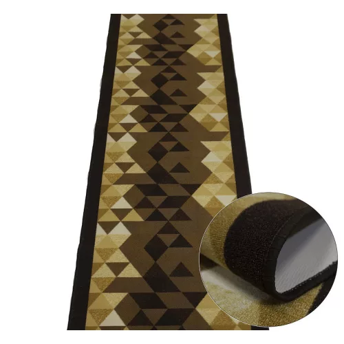  Saltea de alergare Ber. GEL RUNNER 1024 maro, lățime 67 cm, în metri