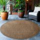 Covor rotund modern maro Ay. GIZA 1410 200 x 200 cm