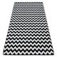 Covor Sketch - F561 crem/negru- zig-zag 160x220 cm