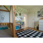 Covor Sketch - F759 crem/negru- 140x190 cm