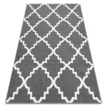 Covor Sketch - F343 gri / alb Trellis 240x330 cm