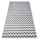 Covor Sketch - F561 gri / alb - zig-zag 140x190 cm