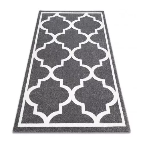 Covor Sketch - F730 gri / alb Trellis 140x190 cm