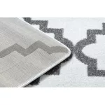 Covor Sketch - F343 crem / gri Trellis 80x150 cm
