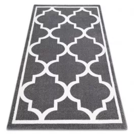 Covor Sketch - F730 gri / alb Trellis 240x330 cm