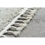 Covor BERBER meknes B5910 crem / gri franjuri shaggy 200x290 cm