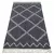 covor BERBER ASILA B5970 gri /alb covor shaggy cu franjuri  120x170 cm