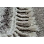 Covor BERBER RABAT G0526 bej / maro franjuri shaggy 120x170 cm