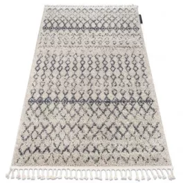   Covor BERBER AGADIR G0522 crem / gri franjuri shaggy 80x150 cm