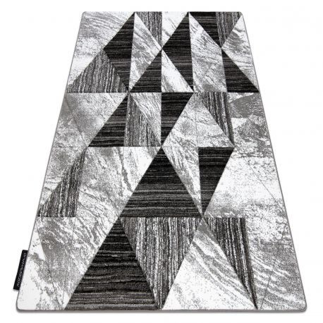 ALTER covor modern Nano triunghiuri gri 120x170 cm