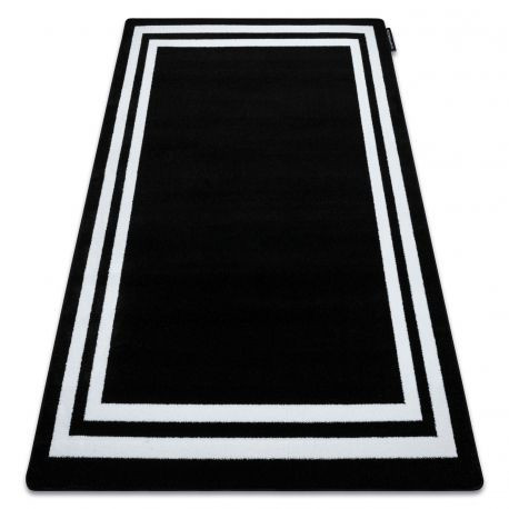 HAMPTON covor chenar negru 120x170 cm