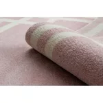 Covor HAMPTON Lux Cerc, roz 140 cm
