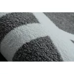 Covor HAMPTON Lux Cerc, gri 160 cm