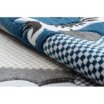 PETIT covor ZOO ÁLLATOK crem / gri 120x170 cm