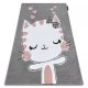 Covor PETIT KITTY gri 120x170 cm