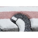 Covor PETIT PONY Cerc, gri 140 cm