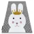 Covor PETIT BUNNY  gri 140x190 cm