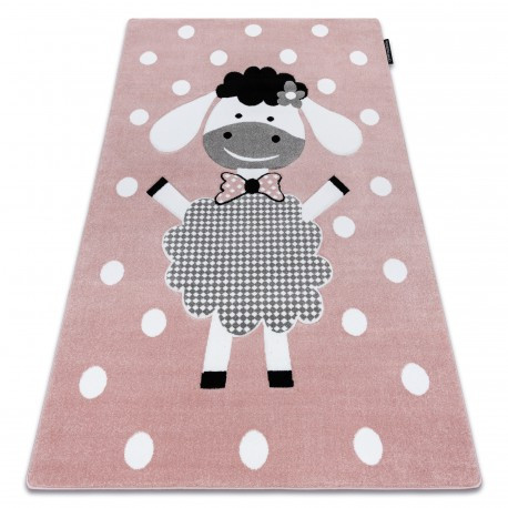 Covor PETIT DOLLY roz 140x190 cm