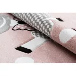 Covor PETIT DOLLY roz 140x190 cm
