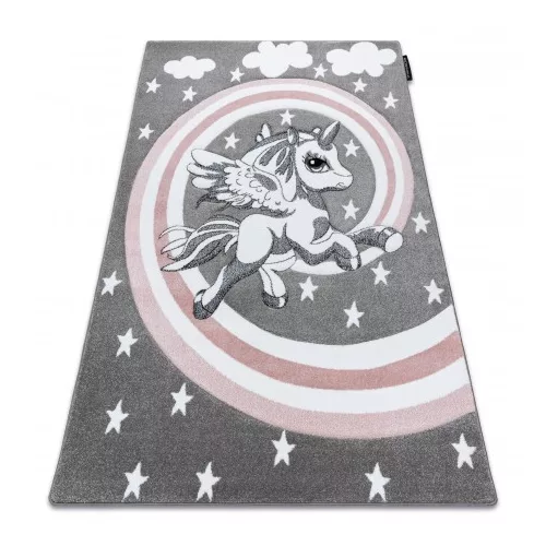 Covor PETIT PONY gri 140x190 cm