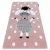 Covor PETIT DOLLY roz 160x220 cm