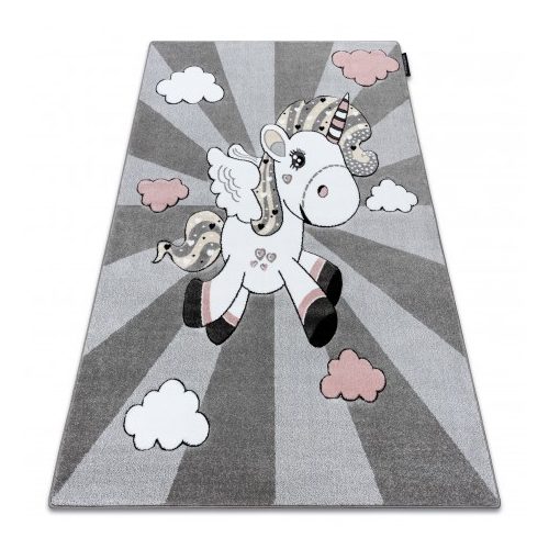 Covor PETIT UNICORN gri 160x220 cm